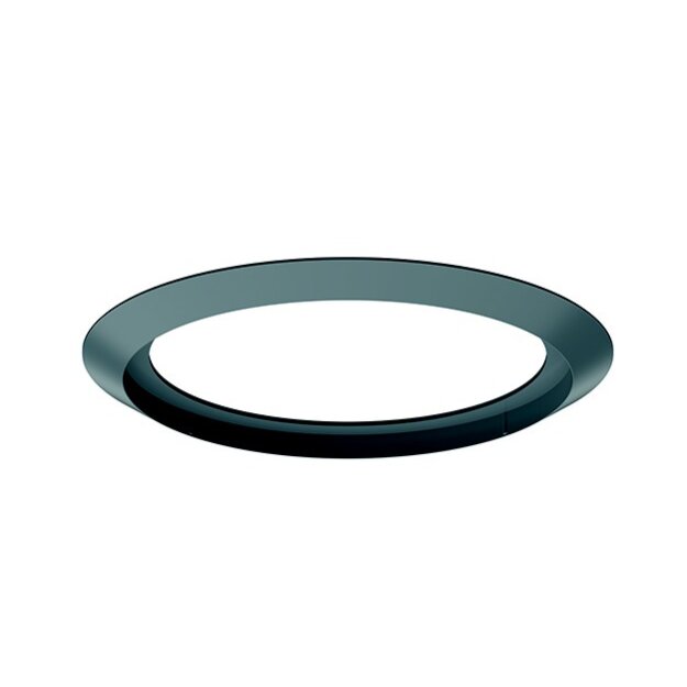 Theben 9070597 Abdeckrahmen  Cover FLAT 85 GR Grau