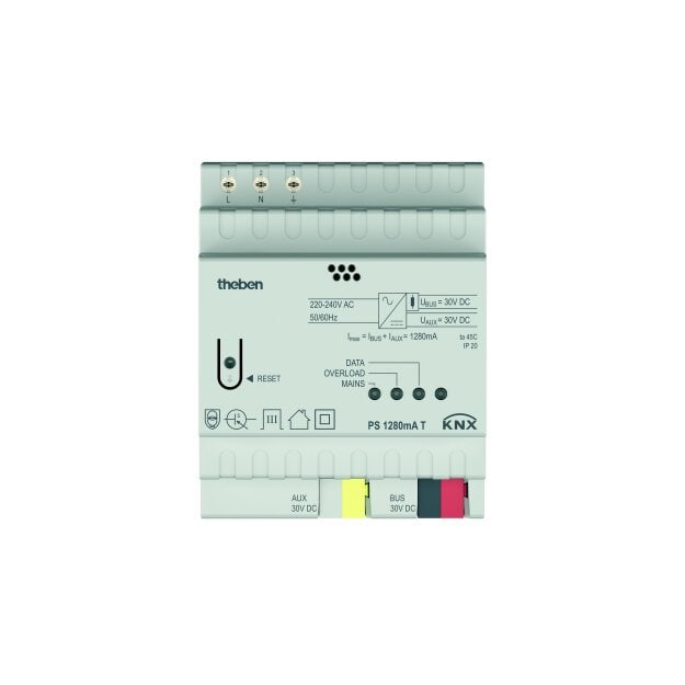 Theben 9070959 Spannungsversorgung PS 1280 mA T KNX