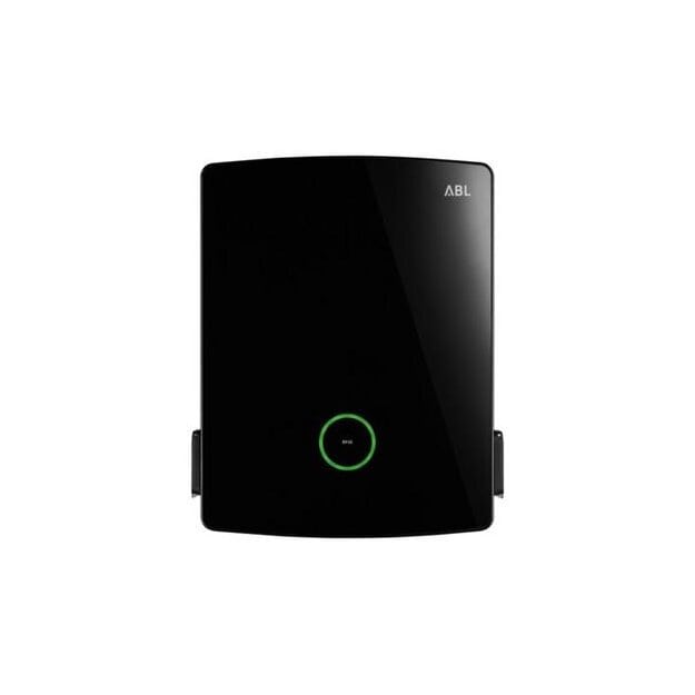 ABL 100000183 4WT-22EES2, Wallbox eM4 Twin eichrechtskonform Extender 11/22 kW 2x Typ 2 Steckdose verriegelbar reev ready inkl. 2 Jahre Konnektivität