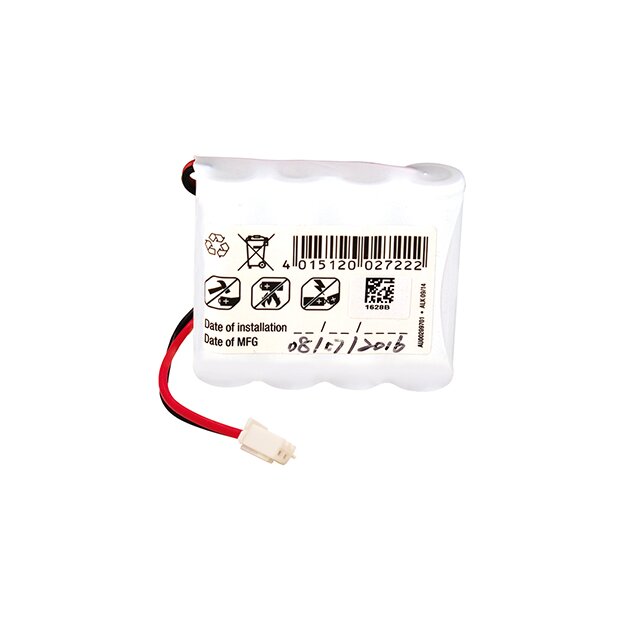 ESYLUX EN10027222 NiCd 4,8 V / 0,8 Ah Notlichtdauer 3 h SLA LED BATTERY NiCd 800mAh