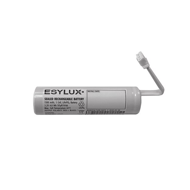 ESYLUX EN10077784 Ersatzakku für Notleuchten der Serie SLE und SLF Revision ab 2022 mit LiFePO4 Akku SLE/SLF BATTERY LiFePO4 1500mAh