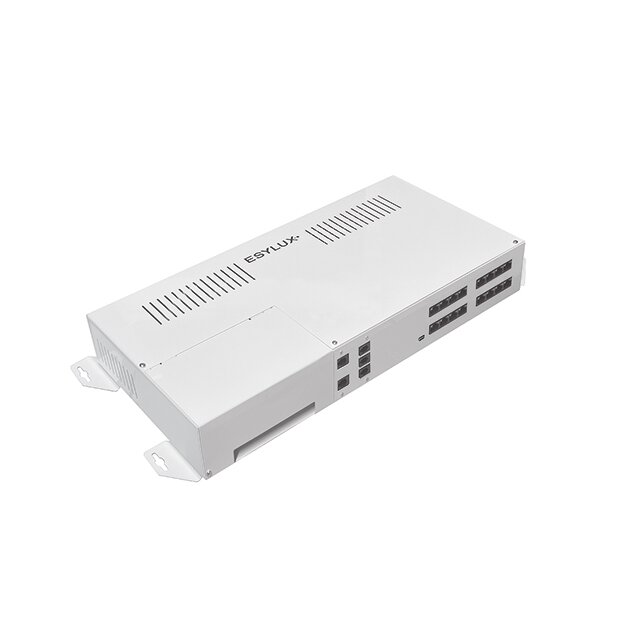 ESYLUX EC10431494 Controller für die Lichtsteuerung von bis zu 8 ELC-Leuchten TW (ELC=ESYLUX Light Control) 230 V/50 Hz vernetzbar 2 Tastereingänge SMARTDRIVER-2 TW IR 2C+2 x8 ELC