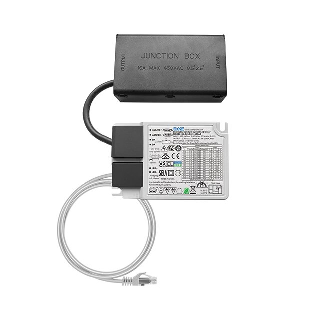 ESYLUX EQ10127793 Plug-and-play LED Treiber-Set 30 W DALI für ESYLUX Satelliten LED-Leuchten mit konstanter Lichtfarbe DRIVER-SET 30W 700mA RJ45 DALI-2