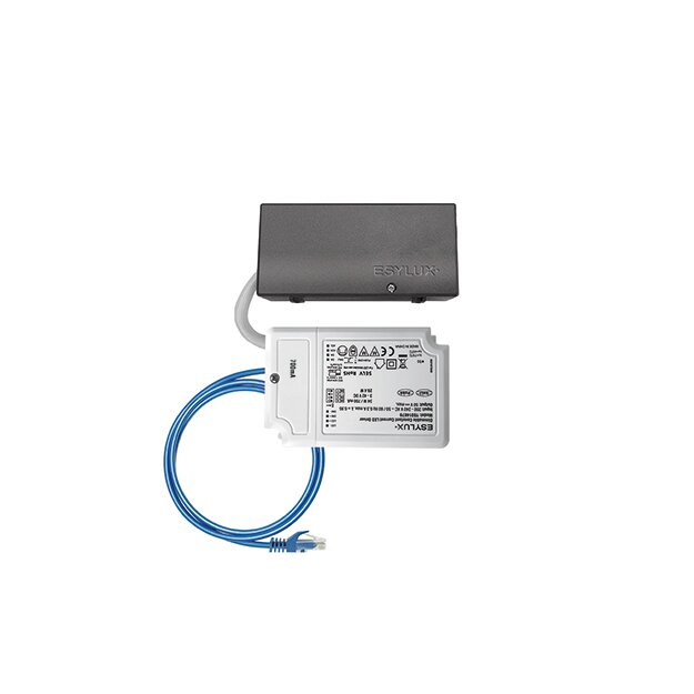 ESYLUX EQ10127854 Plug-and-play LED Treiber-Set 30 W DALI für ESYLUX Satelliten LED-Leuchten mit konstanter Lichtfarbe DRIVER-SET 30W 700mA RJ45 DALI
