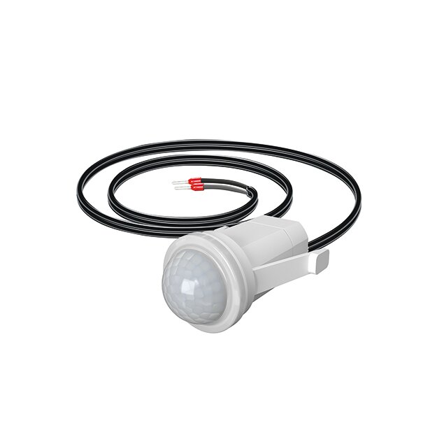 ESYLUX EP10422836 DALI-2-zertifizierter BMS-Präsenzmelder 360° Reichweite ca Ø 8 m für den Einbau in Lamellendecken mit passender Halterung (Zubehör) PD-C 360/8 mini LAMELLA BMS DALI-2 WH Weiß