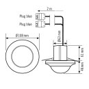 ESYLUX EP10424854 Decken-Präsenzmelder 360°...