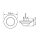 ESYLUX EP10424885 Präsenzmelder für die intelligente Lichtsteuerung in Beleuchtungsgruppen nach DALI-2-Standard (IEC 62386 Part -301 -303 -304) PD-C 360/32 BMS DALI-2 Weiß