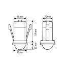 ESYLUX EP10426148 KNX Mini-Präsenzmelder 360°...