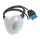ESYLUX EP10428487 DALI-2-zertifizierter Decken-Präsenzmelder mit integrierter DALI-2-Steuereinheit und -Spannungsversorgung (250 mA) PD-C 360/8 BMS DALI-2 WINSTA CodeI Weiß