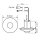 ESYLUX EP10428487 DALI-2-zertifizierter Decken-Präsenzmelder mit integrierter DALI-2-Steuereinheit und -Spannungsversorgung (250 mA) PD-C 360/8 BMS DALI-2 WINSTA CodeI Weiß