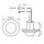 ESYLUX EP10428494 DALI-2-zertifizierter Decken-Präsenzmelder mit integrierter DALI-2-Steuereinheit und -Spannungsversorgung (250 mA) PD-C 360/24 BMS DALI-2 WINSTA CodeI Weiß