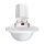 ESYLUX EP10428838 Deckeneinbau-Präsenzmelder 360° Reichweite ca Ø 24 m 2 x Lichtkanal KNX-Bus PD-C 360i/24 FM KNX UP Weiß