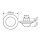 ESYLUX EP10428999 Bewegungsmelder für die intelligente Lichtsteuerung in Beleuchtungsgruppen nach DALI-2-Standard (IEC 62386 Part -301 -303 -304) MD-C 360/48 BMS WAREHOUSE DALI-2 BK Schwarz