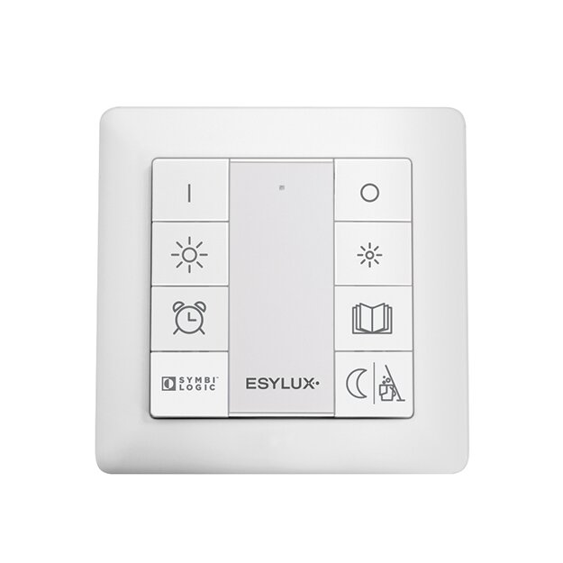 Esylux EC10431241 8-fach Taster für Klassenzimmer PUSH BUTTON x8 CLASSROOM ELC