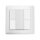 ESYLUX EP10431616 4-fach-Taster als zertifiziertes DALI-2-Eingabegerät PUSH BUTTON x4 DALI-2 WH Weiß