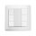 ESYLUX EP10431623 6-fach-Taster als zertifiziertes DALI-2-Eingabegerät PUSH BUTTON x6 DALI-2 WH Weiß
