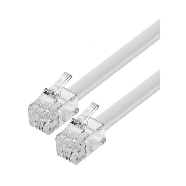 ESYLUX EC10431500 Verbindungskabel RJ10 Länge 10 m CABLE RJ10 10m WH
