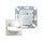 ESYLUX EB10430633 Wand-Bewegungsmelder 180° mit Tasteranschluss fernbedienbar MD 180i/16 BASIC Set EXX Weiß