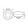 ESYLUX EB10430886 Decken-Bewegungsmelder 360° Aufputz Reichweite ca Ø 24 m Nulldurchgangsschaltung MD 360/24 BASIC SMB Weiß