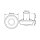 ESYLUX EB10431708 Deckeneinbau-Bewegungsmelder 360° Aufputz Reichweite ca Ø 8 m Nulldurchgangsschaltung MD 360/8 BASIC FM Weiß