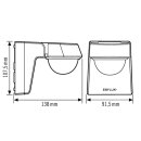 ESYLUX EM10025389 Bewegungsmelder 230° mit...