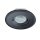 ESYLUX EP10428074 Decken-Bewegungsmelder 360° Unterputz flache Bauweise Reichweite ca Ø 8 m fernbedienbar rund MD-FLAT 360i/8 ROUND BLACK Schwarz