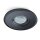 ESYLUX EP10428753 Decken-Präsenzmelder 360° Unterputz flache Bauweise Reichweite ca Ø 8 m fernbedienbar rund PD-FLAT 360i/8 LARGE ROUND BK Schwarz