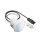 ESYLUX EP10510038 Deckeneinbau-Bewegungsmelder 360° ca Ø 24 m GST fernbedienbar MD-CE 360i/24 WIELAND GST18