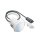 ESYLUX EP10510793 Deckeneinbau-Präsenzmelder 360° Reichweite ca Ø 24 m WAGO fernbedienbar PD-CE 360i/24 WAGO WINSTA
