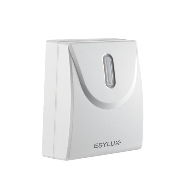 ESYLUX ED10025471 Dämmerungsschalter - Aufputz IP55 fernbedienbar DEFENSOR TS IR 1C IP55 WH Weiß