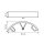 ESYLUX EB10423130 Abstandshalter für Serie BASIC kompatibel mit BASIC IP40 Varianten BASIC SPACER WH Weiß