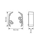 Esylux EM10025426 Abstandshalter für Serie DEFENSOR...