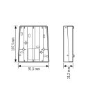 Esylux EM10025457 Ecksockel für Serie DEFENSOR...
