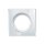 ESYLUX EP00007262 Abdeckung für Präsenz- und Bewegungsmelder der Serie FLAT FLAT COVER GLASS SQUARE WH Weiß