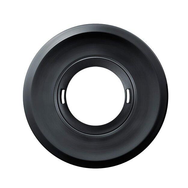 ESYLUX EP00007279 Abdeckung für Präsenz- und Bewegungsmelder der Serie FLAT FLAT COVER ROUND BK Schwarz