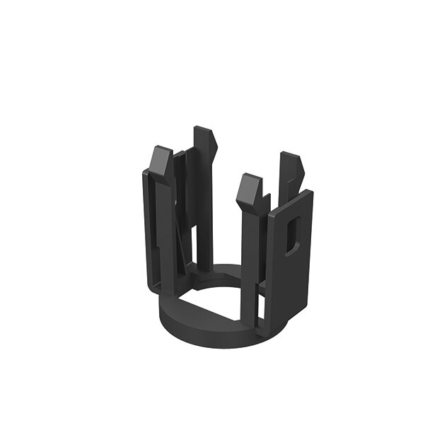 ESYLUX EP10422867 Halterung für COMPACT MINI LAMELLA Präsenzmelder in Interalu SAPP Klima-Lamellendecken COMPACT MINI HOLDER SAPP BK Schwarz