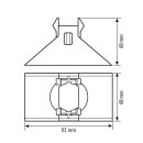 Esylux EP10422874 Halterung für COMPACT MINI LAMELLA...
