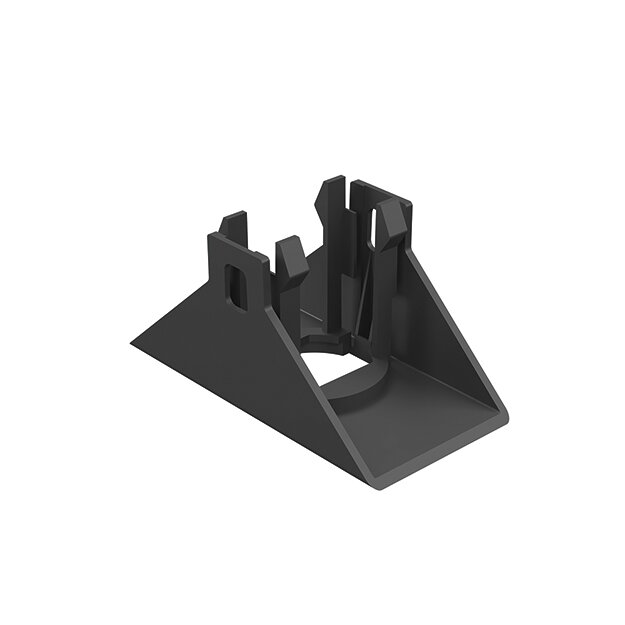 ESYLUX EP10422881 Halterung für COMPACT MINI LAMELLA Präsenzmelder in Interalu WEC Klima-Lamellendecken COMPACT MINI HOLDER WEC BK Schwarz