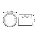 ESYLUX EP10426278 Aufputzdose IP20 für COMPACT APC...