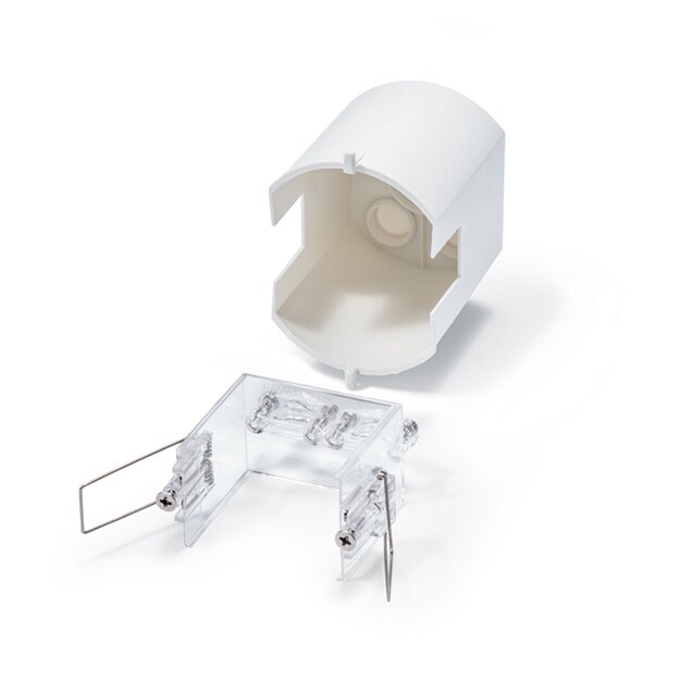 ESYLUX EP10426896 Federbügel für Deckeneinbau C-Serie (FM) COMPACT MOUNTING SET IP20 FM 72 WH Weiß