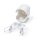 ESYLUX EP10426896 Federbügel für Deckeneinbau C-Serie (FM) COMPACT MOUNTING SET IP20 FM 72 WH Weiß