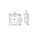 ESYLUX EP10427848 Abdeckung IP20-EXX2 für MD 180i...