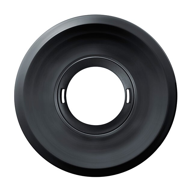 ESYLUX EP10428098 Abdeckung für Präsenz- und Bewegungsmelder der Serie FLAT FLAT COVER LARGE ROUND BK Schwarz