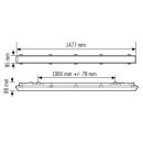ESYLUX EO10310430 LED-Feuchtraumleuchten mit integrierten...
