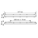 ESYLUX EO10310478 LED-Feuchtraumleuchten mit integrierten...