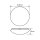 ESYLUX EO10850004 LED-Rundleuchte 12W Farbtemperatur ca 3000K (warm) mit integriertem Hochfrequenzmelder und einem zusätzlichen Schaltausgang ELLEN WCL 300 OP 1500 830 IP20 MD Weiß