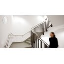 ESYLUX EO10850301 LED-Rundleuchte 16 W Farbtemperatur ca 3000K (warm) mit integriertem Hochfrequenzmelder und zusätzlichem Schaltausgang Schutzart IP65 ALMA WCL 300 OP 1600 830 IP65 MD Weiß