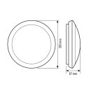 ESYLUX EO10850332 LED-Rundleuchte 16 W Farbtemperatur ca...