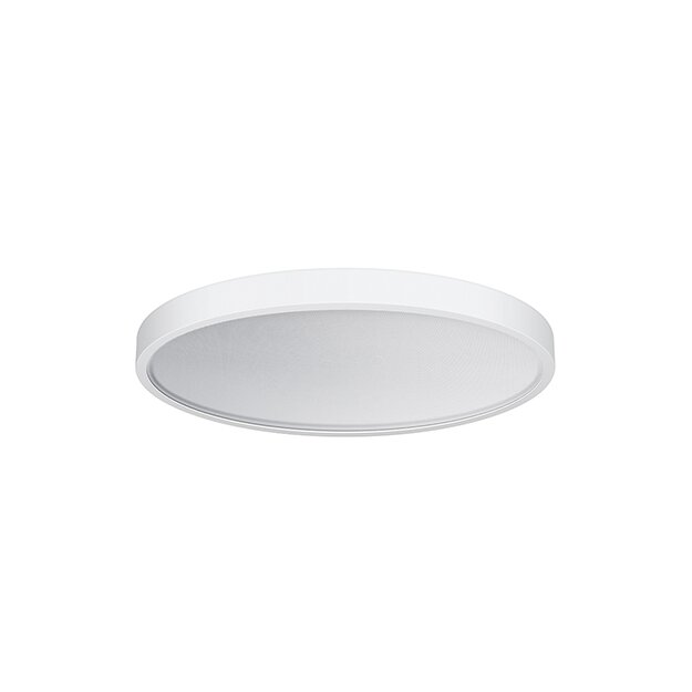 ESYLUX EO10850639 Runde flache LED-Anbauleuchte mit pulverbeschichtetem gehäuse DALI-2-Lichtsteuerung (DT8) und Tunable White SVENJA CL 600 DDP OP 5600 8TW IP20 DALI-2 DT8 Weiß