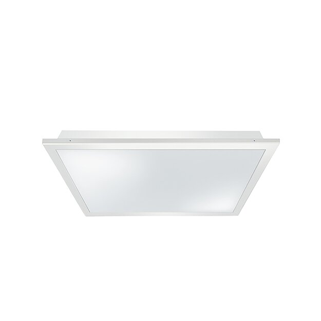 ESYLUX EQ10132315 LED-Deckeneinlegeleuchte mit opalem mikroprismatischem Diffusor Farbtemperatur ca 4000 K (neutral) CELINE-2 PNL 600 DDP OP 4000 840 IP20 ELC Weiß